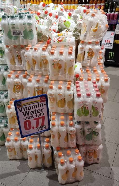 [Lokal Berlin] EDEKA Eichborndamm: Get more Vits Vitaminwasser 0,77 €