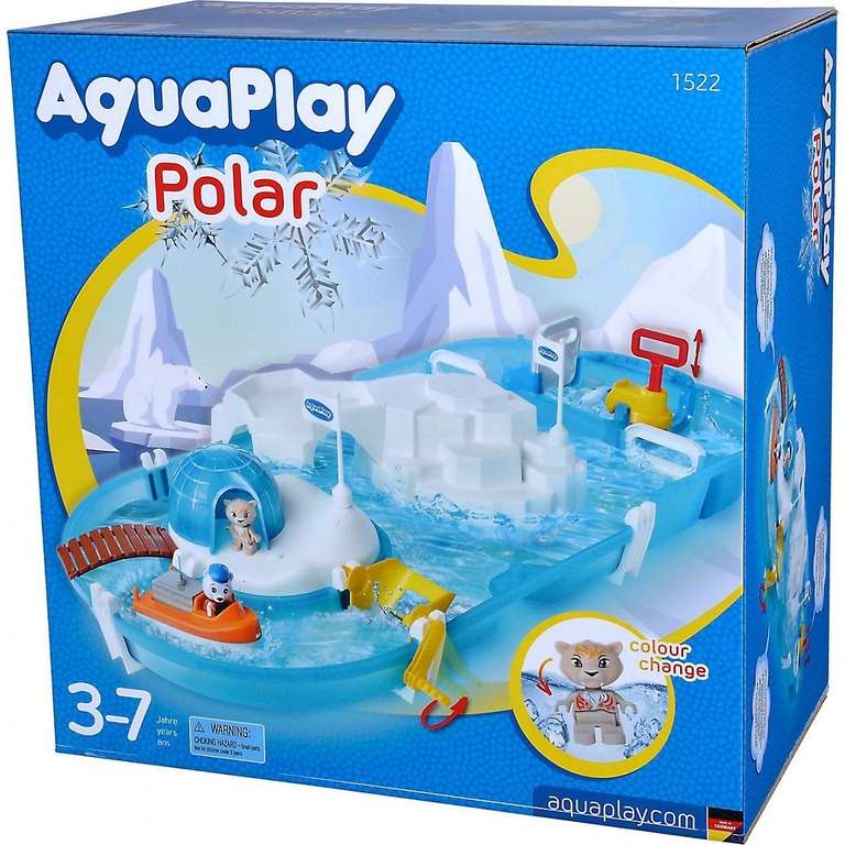 BIG AquaPlay Polar / Waterplay / Wasserbahn / Wasserspielset / Wasserspielzeug / BIG Spielwaren