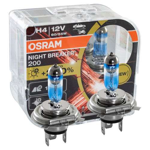 OSRAM H4 NIGHT BREAKER LED +230% StVZO-Konforme LED-Nachrüstlampe SET 64193DWNB