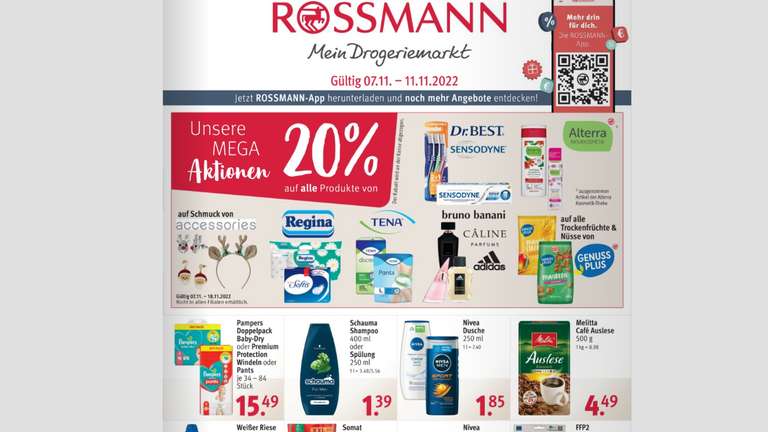 [OFFLINE Rossmann] Bigpack Pampers Babydry oder Premium Protection versch. Größen 15,49€