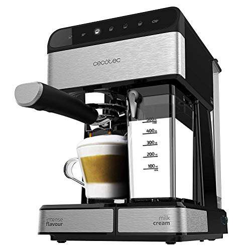Cecotec Cafetera Express Semiautomatica Power Instant- ccino 20 Kaffeemaschine (Schwarz)