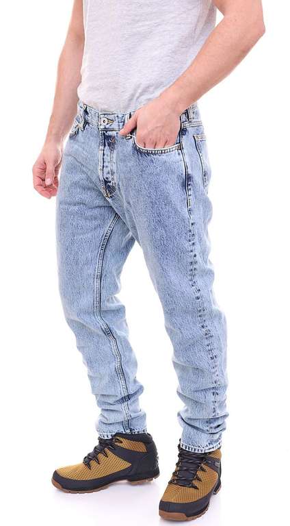 edc by ESPRIT Herren Straight Leg Jeans im 5-Pocket-Stil