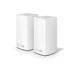 [Amazon] Linksys Velop WHW0102: Dual-Band Mesh WiFi 5-System, bis zu 260 m² Abdeckung, Kinderschutz, 4x Gigabit Ethernet Ports[ 2er-Pack]