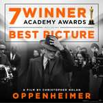 Oppenheimer [4K Ultra HD] + [Blu-ray 2D] (Amazon Prime/ Media Markt/ Saturn)