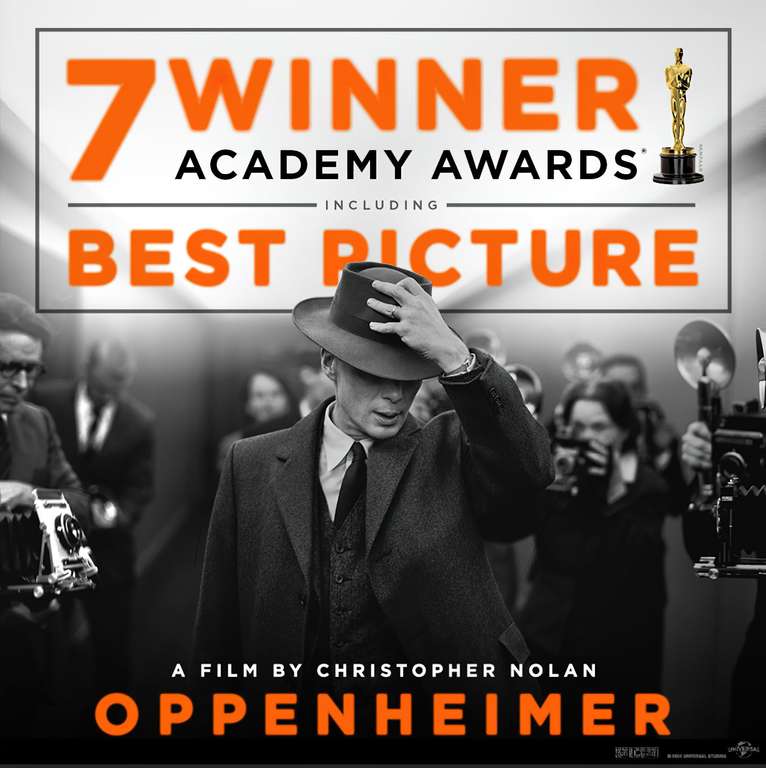 Oppenheimer [4K Ultra HD] + [Blu-ray 2D] (Amazon Prime/ Media Markt/ Saturn)
