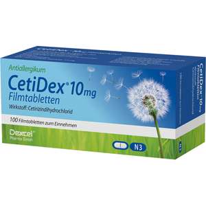 200 Filmtabletten 10mg Wirkstoff Cetirizin pro Tablette //Pollenflugsaison