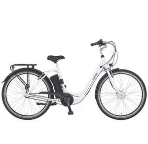 E-Bike, PROPHETE GENIESSER 21.ESC.30 Citybike, Laufradgröße: 28 Zoll, Rahmenhöhe: 48 cm, Damen-Rad, Weiß, Elektro-Fahrrad, Shoop 5%