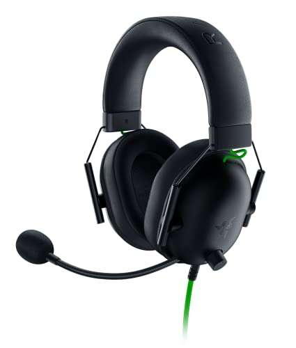 Razer BlackShark V2 X - Gaming Headset (Kabelgebundene Kopfhörer mit 50mm-Treiber, Rauschunterdrückung) Otto flat