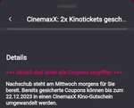 [Telekom Magenta Moments] Zwei kostenlose Kinotickets CinemaxX, gratis Gutschein für Telekom Kunden