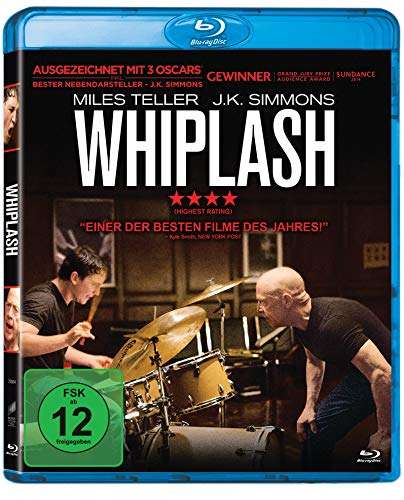 [Prime] Whiplash Blu-Ray - Oskarprämiertes Musikdrama mit J. K. Simmons