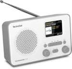 TechniSat TechniRadio 6 IR Digitalradio | DAB+, UKW, Internetradio | Bluetooth, WLAN | 2.4" Farbdisplay | 3.5mm Klinke | Akku optional (12€)