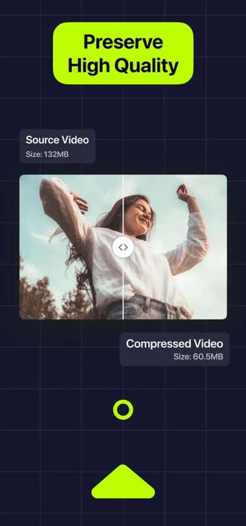 (Apple App Store) Video Compress (Videokompression, Top 76 Grafik / Design, iOS)