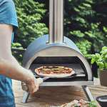 Burnhard Pizzaofen Outdoor Nero - inkl. Pizzaschieber und Pizzastein – hochwertiger Premium Pizza Holzofen