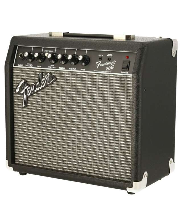 Fender Frontman 20G, 20 Watt Combo-Verstärker für E-Gitarre mit zwei Kanälen und 8" Lautsprecher [Bax-Shop]