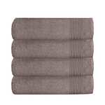 [Prime]Handtücher für Badezimmer, 450 g/m² Badetuch & 100% ägyptische Baumwolle, Fitness-Handtücher, Silber/Grau, 50 x 80 cm