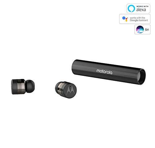 [Prime] Motorola VerveBuds 300 - Bluetooth 5 in Ear Mini Kopfhörer - Ladebox und Integriertem Mikrofon - 10Std. Und Mono oder Dual-Headset