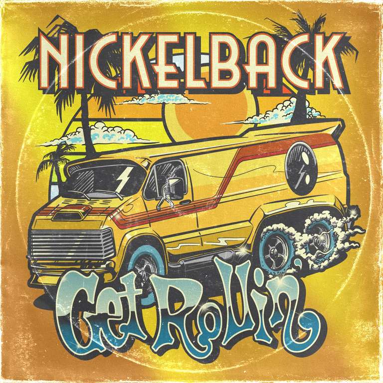 Nickelback - Get Rollin' [Orange Transparent Vinyl] (Amazon Prime / Saturn & Media Markt Abholung)