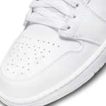 Nike Air Jordan 1 Mid "Triple White" für 91 Euro (42-47) [Schnell sein!]
