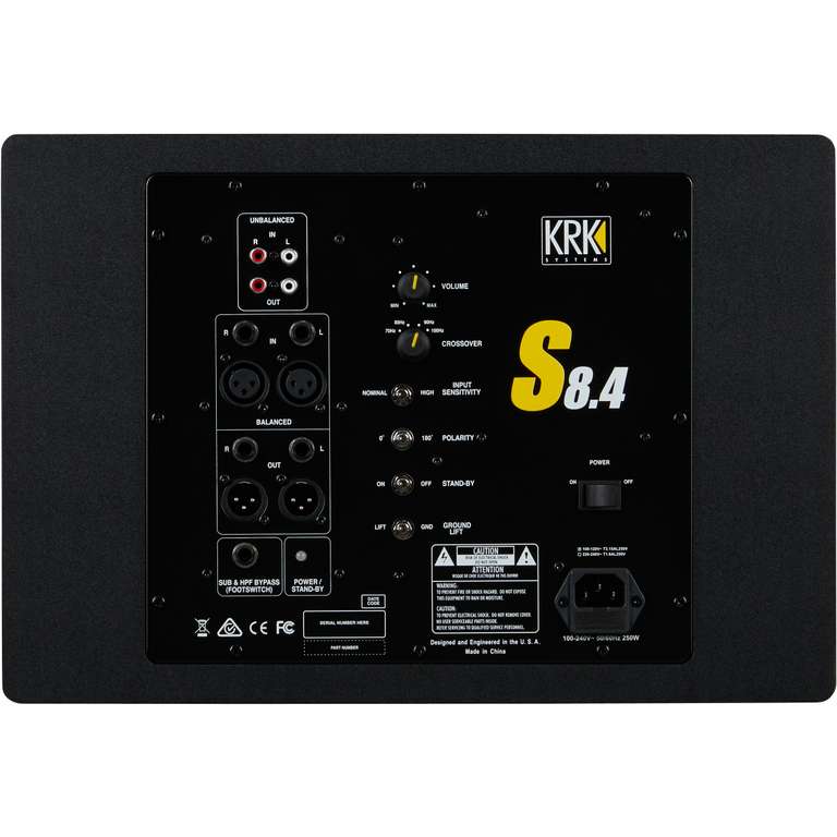 KRK S8.4 Powered Studio Subwoofer