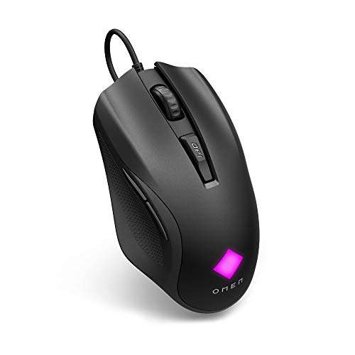 HP OMEN Vector Essential Gaming Maus (OMEN Radar 1 Gaming-Sensor, bis zu 7.200 dpi, Omron Tasten, RGB-Beleuchtung) für 11,99€ (Amazon Prime)