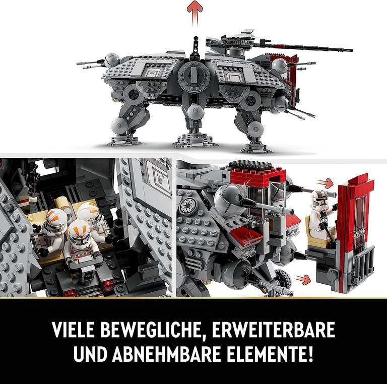 (Personalisiert) Lego Star Wars 75337 AT-TE Walker zum guten Preis! Newsletter Anmeldung erforderlich. Gutscheincode ist ein Beispiel.