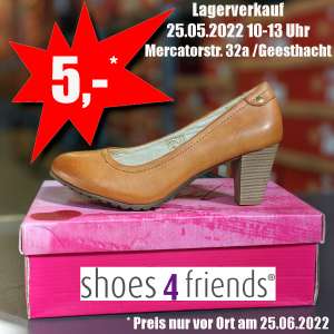 [Lokal Geesthacht] bis zu 80 Prozent auf Schuhe (B-und Neuware) von shoes4friends