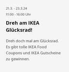 [Lokal Hannover/Laatzen?] Ikea Glücksrad: Gratis Zimtschnecke und co.