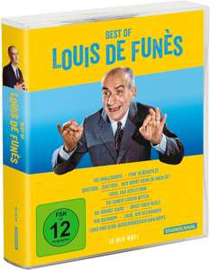Best of Louis de Funes [10x Blu-ray] u.a. Brust oder Keule / Louis das Schlitzohr /...und seine außerirdischen Kohlköpfe / ...der Geizkragen