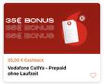 [Reebate] Vodafone Callya 35 € Cashback und 60€ Bonusguthaben