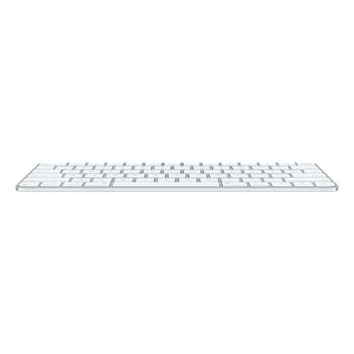 Apple Magic Keyboard mit Touch ID (für Mac Chip) - Deutsch - Silber - ohne Ziffernblock (Amazon, MM und Saturn)