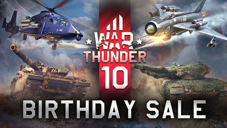 War Thunder Anniversary Sale 2023