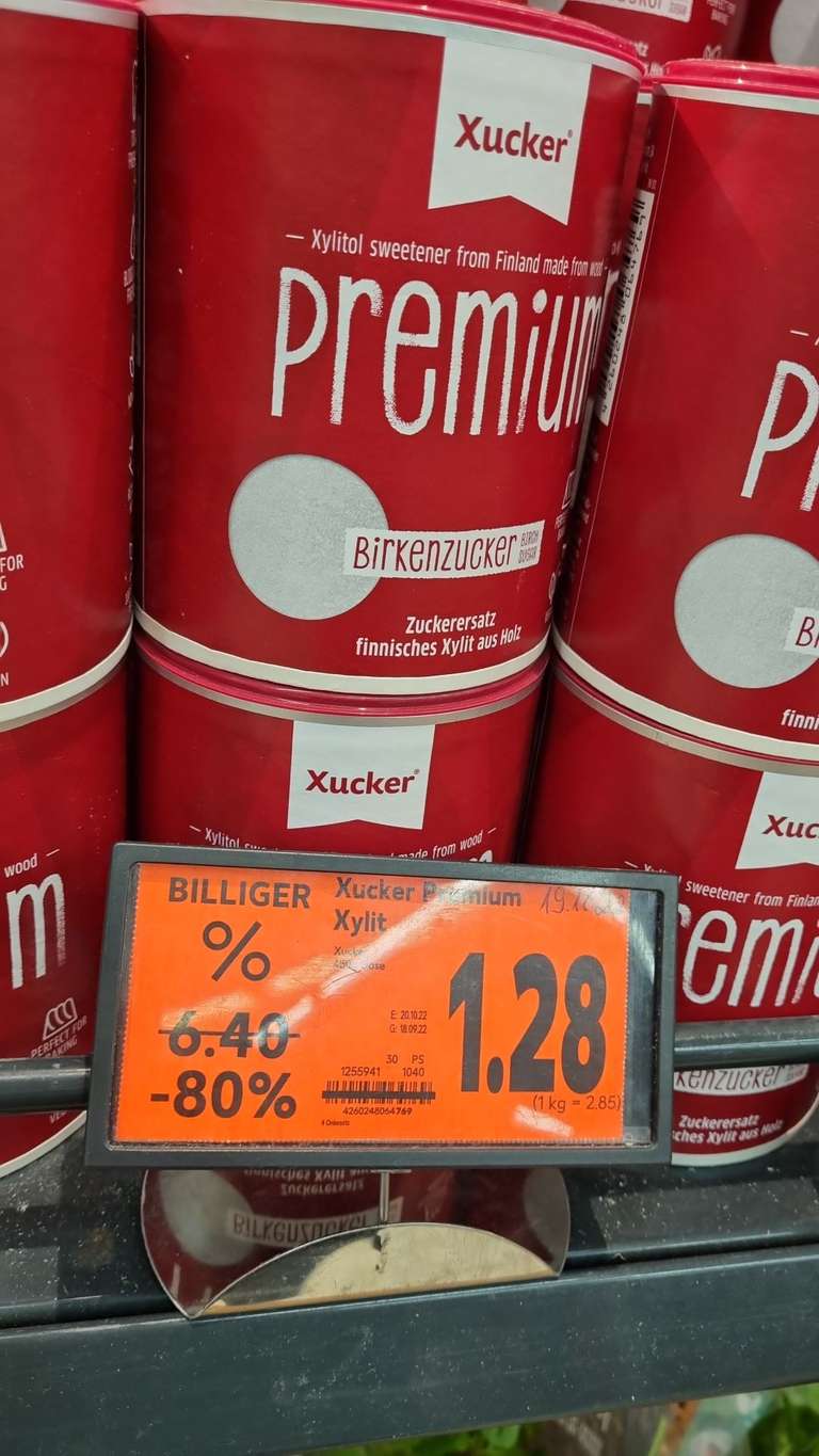 Kaufland Kleve: Xucker Premium Birkenzucker, Xylit