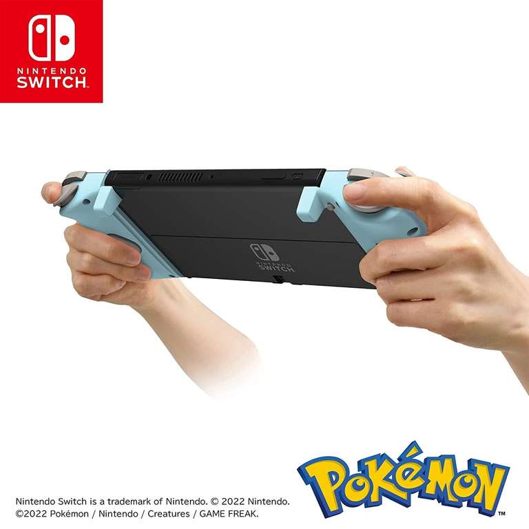 Hori Split Pad Compact Pikachu & Mimigma (für Nintendo Switch im Handheld-Modus, programmierbare Trigger & Tasten, Turbo-Funktion)