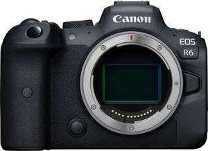 Canon »EOS R6 Gehäuse« Systemkamera (20,1 MP, Bluetooth, WLAN (WiFi), zusätzlich 300 EUR CashBack
