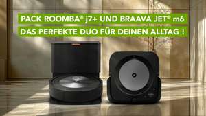 [Veepee] Bundle Roomba j7+ Staubsauger und Braava jet m6 Wischroboter