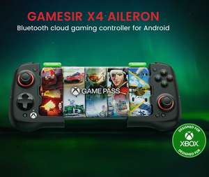 GameSir X4 Aileron Xbox Mobile Controller (für Android, Bluetooth, Hall Effect Joysticks & Trigger, Microswitch-Tasten, kompakt verstaubar)