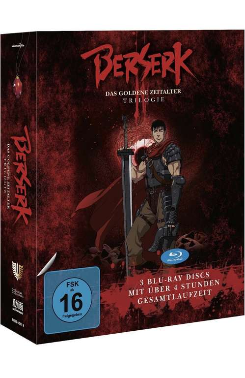 (Prime) Berserk - Das Goldene Zeitalter - Trilogie [Blu-ray]