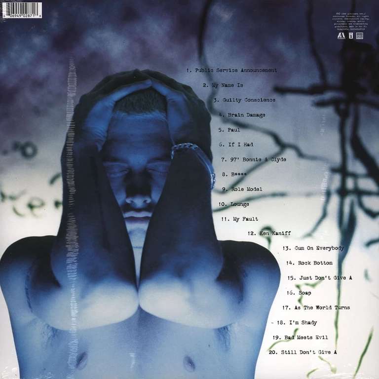 Eminem - The Slim Shady LP (2LP Vinyl) für 25,58 € inkl. Versand / Abholung in Berlin für 21,59 €