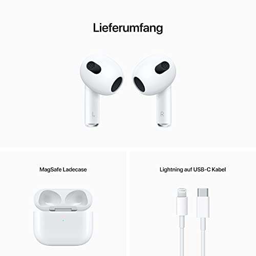 Apple AirPods (3. Generation) mit MagSafe Ladecase (2021)
