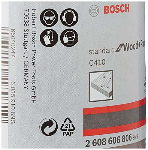 Bosch Professional Schleifrolle für Weichholz: 93mm, 5m, Körnung 180, C410 - für 1,93€ // 93mm, 5m, Körnung 240, C410 - für 2,19€ (Prime)