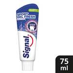 [Prime Sparabo]Signal Zahnpasta Sport Gel Fresh, 75 ml, 12 Stück