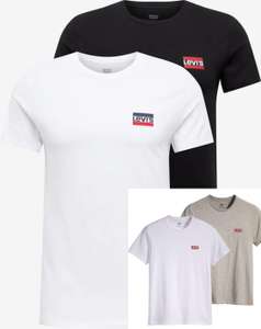 [Prime/Locker] Levi's Herren 2'er Pack Crewneck Graphic Tee T-Shirt 100% Baumwolle (Gr. XXS-XXL) - 16,-€ möglich