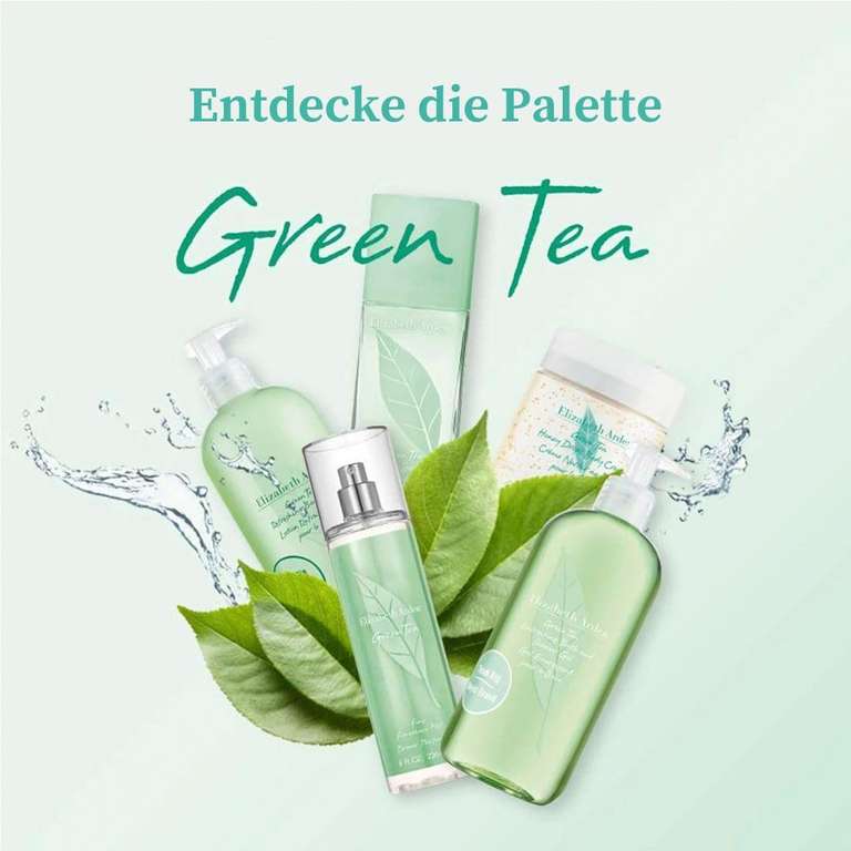 Elizabeth Arden Green Tea Honey Drops, Feuchtigkeitsspendende Body Cream angereichert mit grünem Tee-Extrakt 500 ml