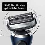 Braun Series 7 Rasierer Herren mit 360° Anpassung, Elektrorasierer & Barttrimmer, AutoSense, Wet & Dry, 70-B1200s, blau