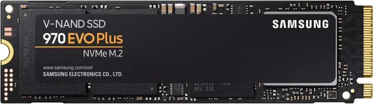 Samsung 970 Evo Plus NVMe M.2 SSD 1TB für 54,90€ (Cyberport Abholung)