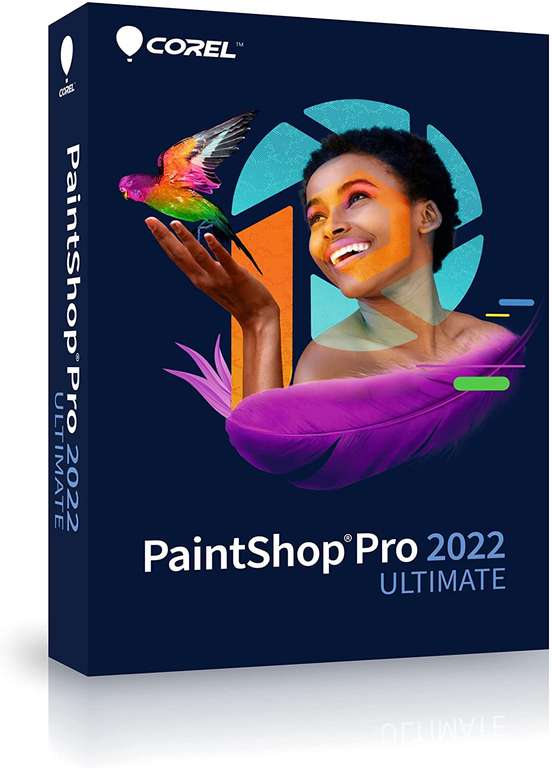 [Prime] Corel PaintShop Pro 2022 Ultimate | in einer schönen Box mit DVD
