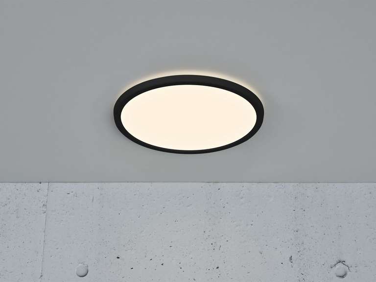 2x Nordlux LED-Deckenleuchte Oja 29 (14.5 W, 1700 Lumen, 4.000 K, Ø 29.4 x  2.3 cm, 3-stufiges Moodmaker-Dimmen über normalen Wandschalter) | mydealz