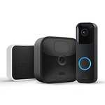 Amazon - Blink Outdoor Camera + Video Doorbell + Sync Modul 2 im Set