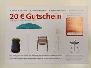 ikarus: 20 € für Designermöbel & -accessoires