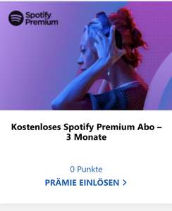 [Microsoft Rewards] Kostenloses Spotify Premium Neukunden Abo – 3 Monate